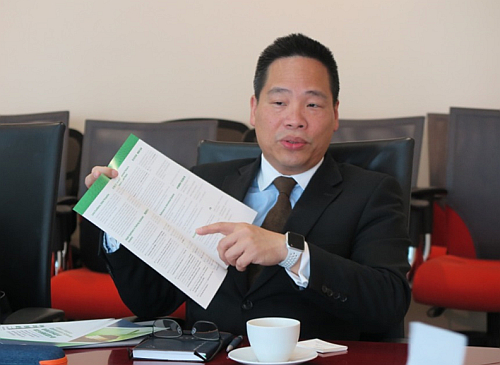 香港品質保證局運營總監陳沛昌。