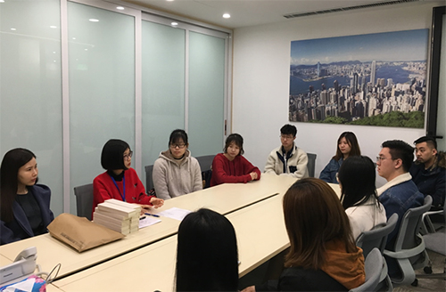 駐山東聯絡處舉辦在魯香港學生座談會