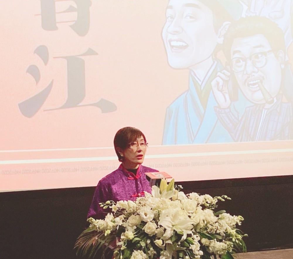 駐滬辦主任蔡亮在「第九屆香港主題電影展 – 寧波站」開幕式致辭