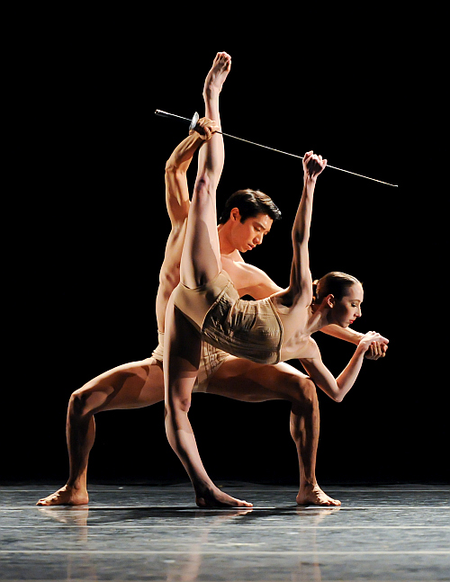 图五：《片刻销魂》| 相片由匹兹堡芭蕾剧院提供 | 艺术家：Olivia Kelly & Ruslan Mukhambetkaliyev of Pittsburgh Ballet Theatre | 摄影：Rich Sofranko