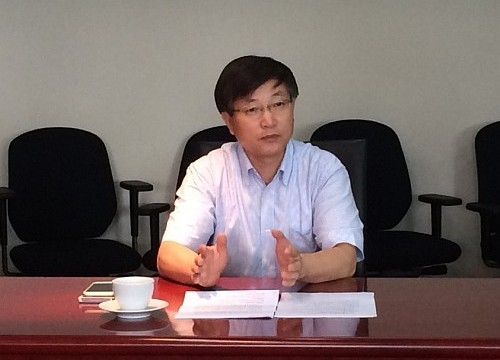 錢玉林處長希望拓展滬港兩地多方面的交流。