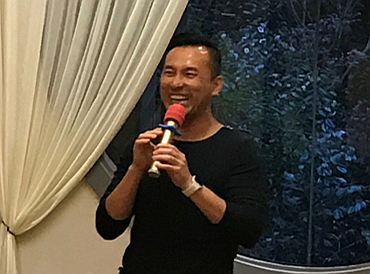 杭州商會會長歐鎮江致辭