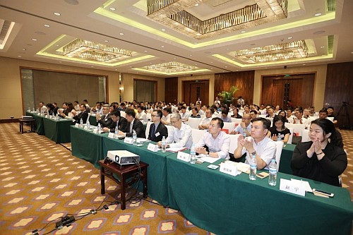 「香港：優越的營商環境，新政策新機遇」投資推廣研討會與會者。