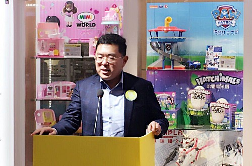 上海市黃浦區副區長陳卓夫在開幕典禮中致辭。