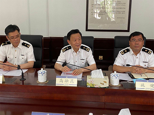 上海海關關長高融昆介紹上海海關的相關情況