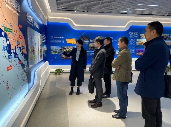 駐滬辦經貿關係組考察南通創新區