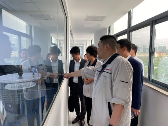 考察江蘇暨明醫藥科技有限公司