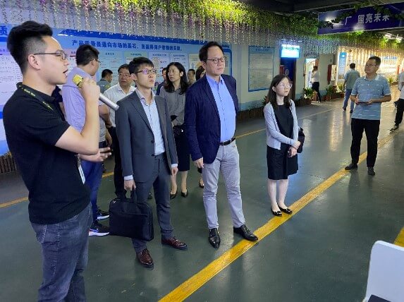 考察淮安威靈電機製造有限公司