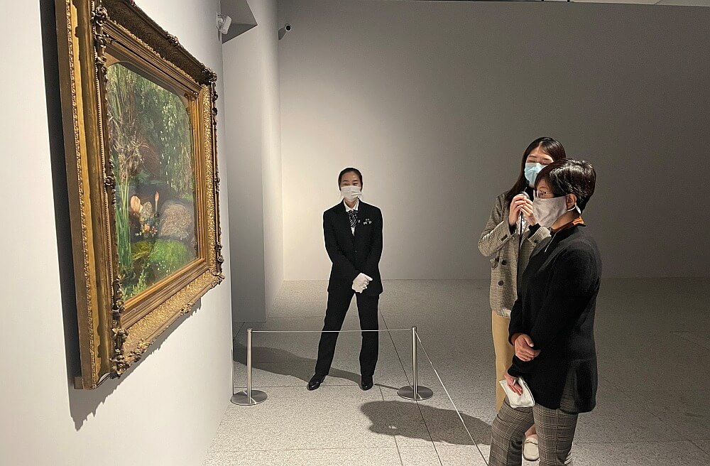 駐滬辦主任蔡亮參觀浦東美術館