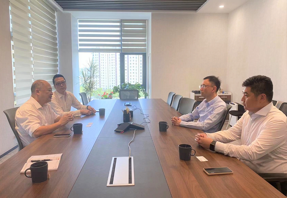 駐浙江聯絡處與嘉里置業(杭州)有限公司會面交流