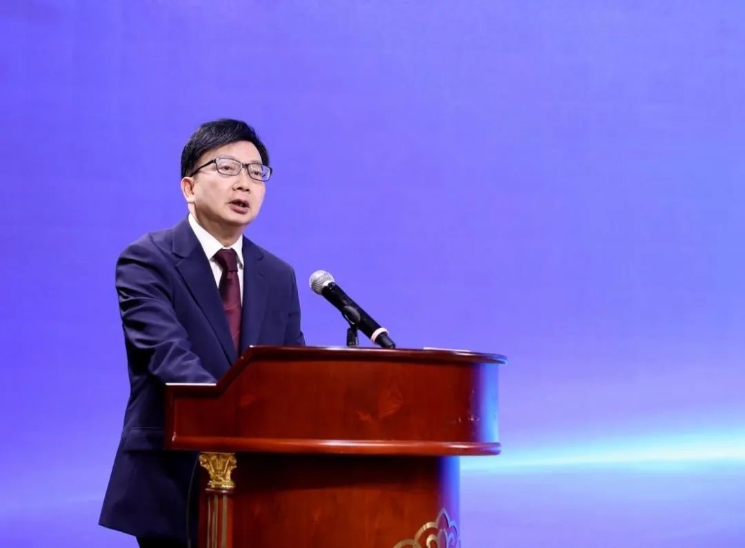 駐山東聯絡處主任黃志輝致辭