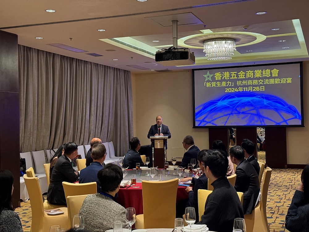 駐浙江聯絡處主任劉銘德致辭。